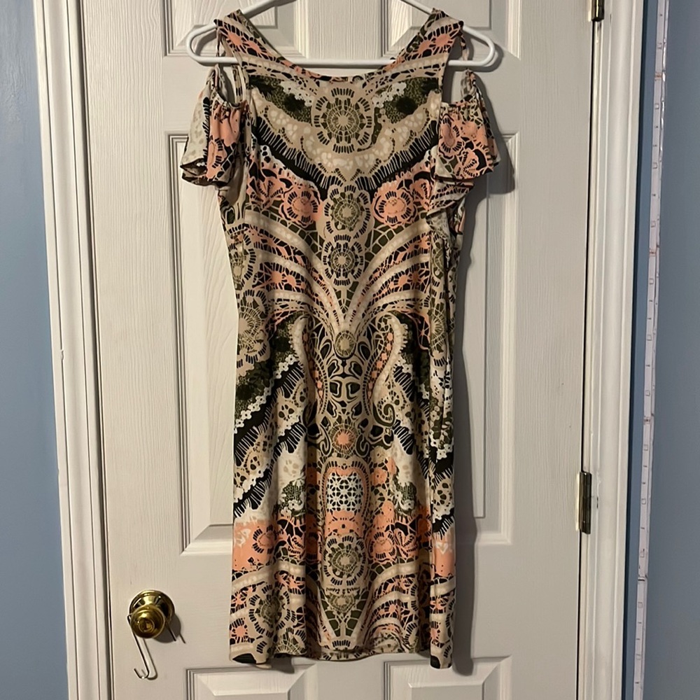 Cold-Shouldered Dress